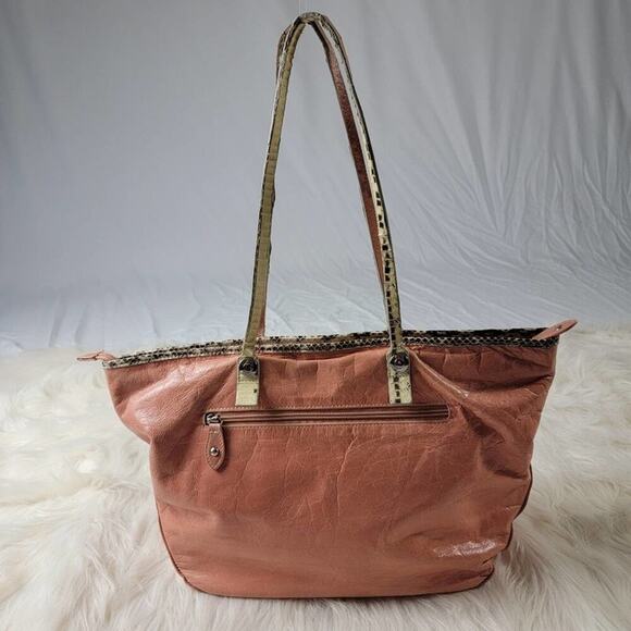 Barr + Barr New York Handmade Leather Bag / Tote - Picture 1 of 9